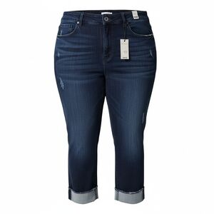 Judy Blue Dark Indigo Cropped Jeans